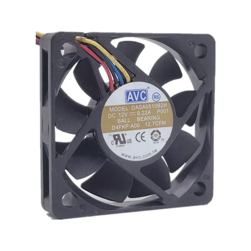 Nuevo AVC DASA0510B2H 12V 0.22a 5015 5cm4 cable PWM ventilador de refrigeración silencioso con control de temperatura - imagen 2