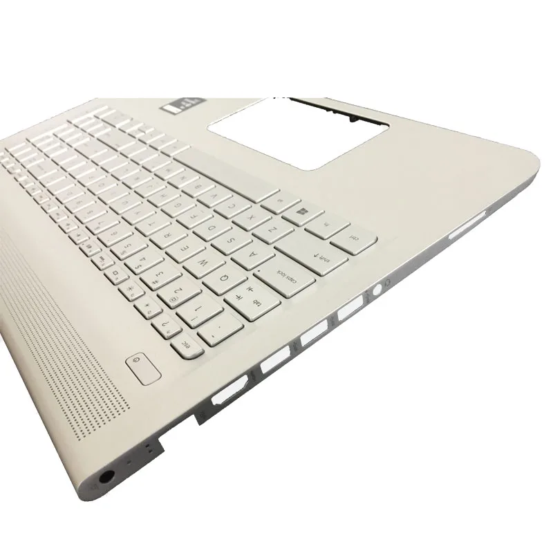 Teclado para portátil HP 15-AE, 15T-AE, 15-AH, M6-P, con reposamanos, teclado superior con retroiluminación, carcasa C, nuevo, EE. UU. - imagen 4