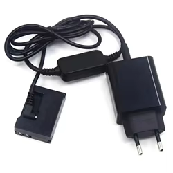 Cargador PD, Cable USB C DC, NB-10L, acoplador de DR-80 de batería simulada para cámara Canon G1X G3X G15 G16 SX40HS SX50HS SX60HS