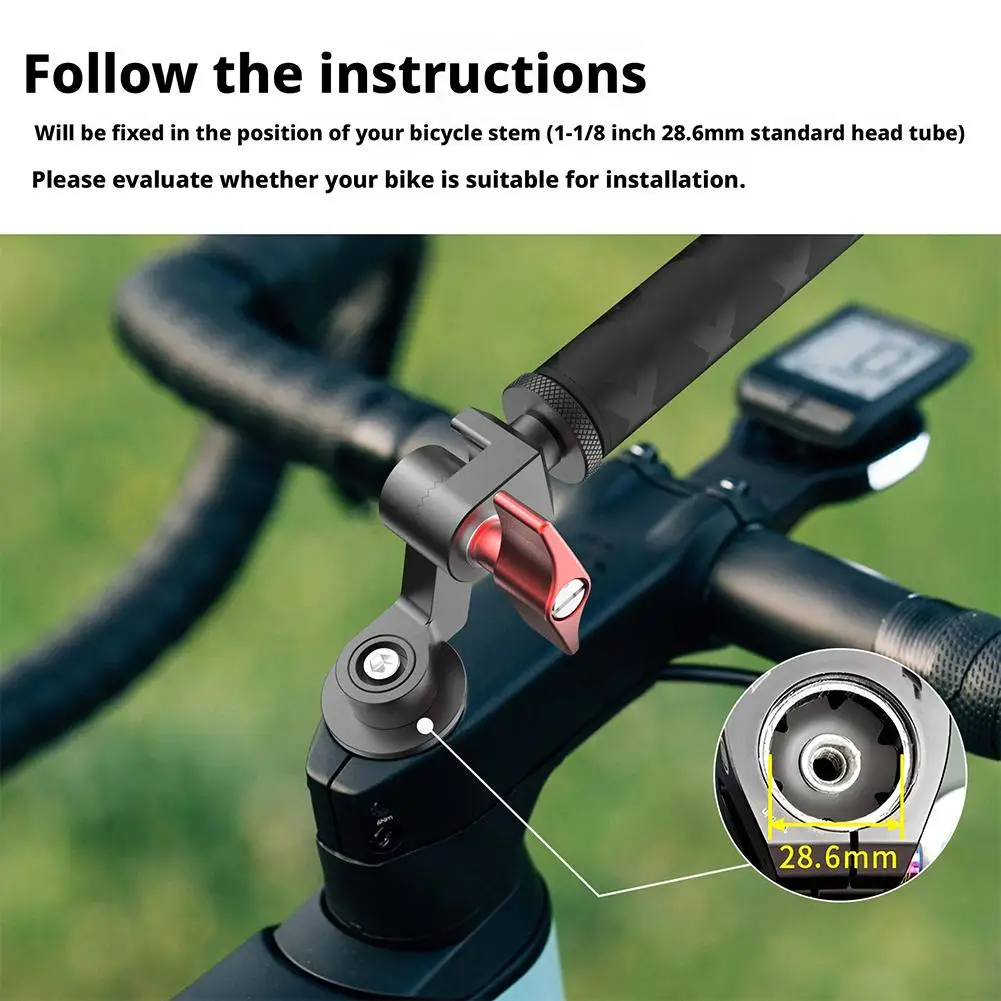 F F F O Insta360 X5 X3 X4 Ace aleación de aluminio grupo de auriculares de bicicleta Insta360 accesorios cubierta de montaje soporte de cubierta de cuenco F o L1i4