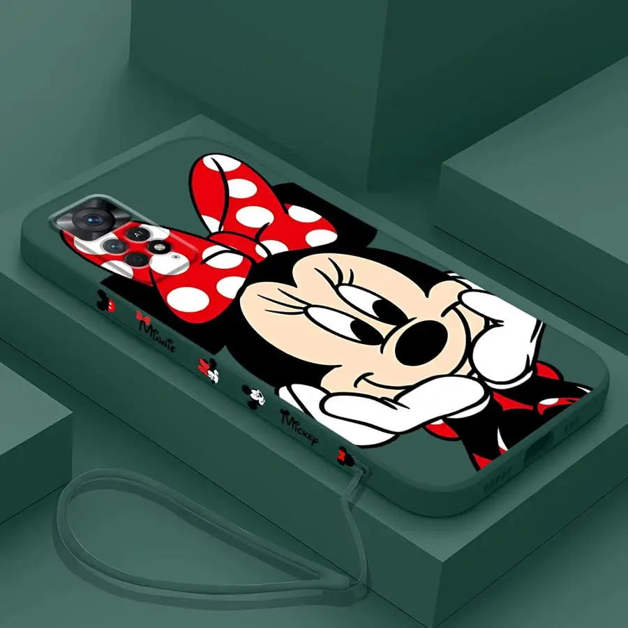 Funda de teléfono Disney Mickey Minnie Mouse para Xiaomi Redmi Note 12 Pro Plus 9T 9S 8 9 13 10 Pro 12S 11S 11 Pro 5G 10 10T - imagen 5