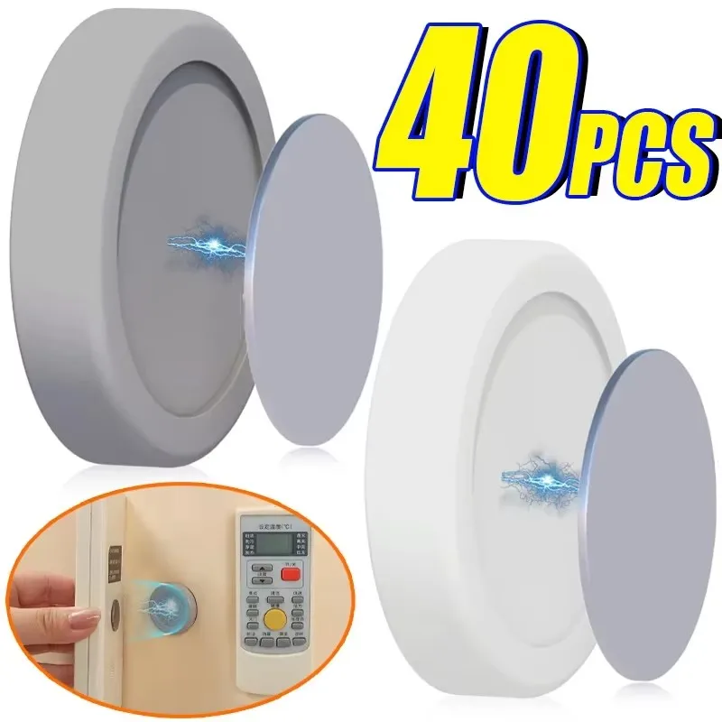 Soporte magnético para Control remoto, soporte de pared para almacenamiento, organizador de llaves autoadhesivo sin agujeros para el puente de la Oficina y el hogar - imagen 2