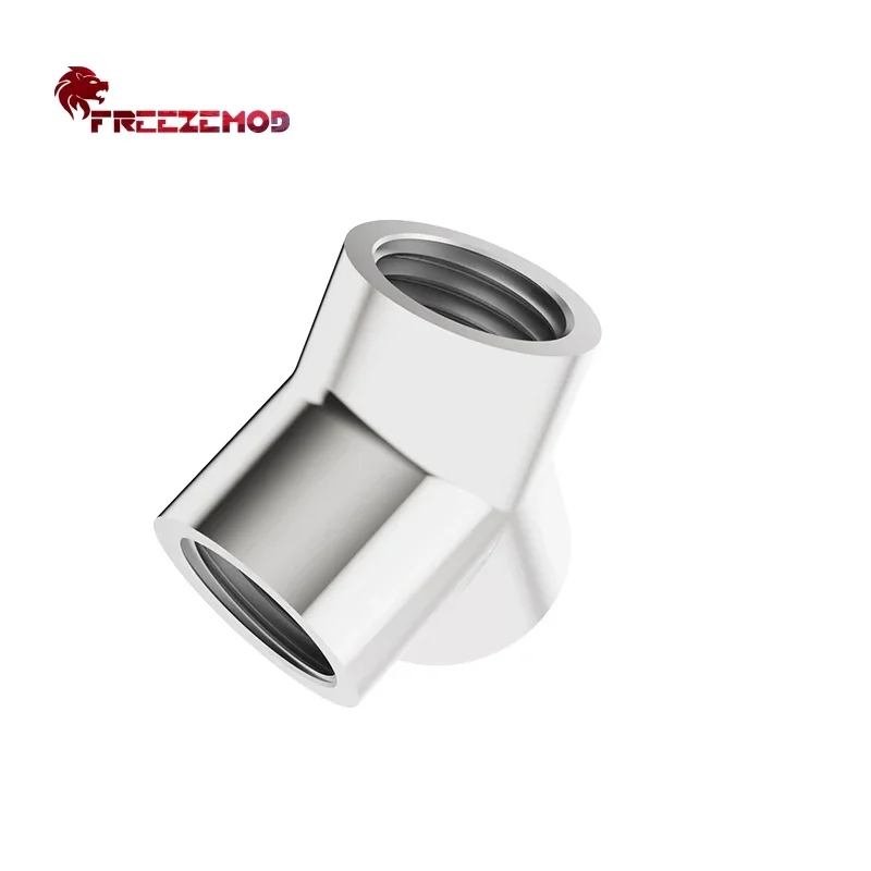 Adaptador de montaje de distribuidor de refrigeración por agua, divisor interior en forma de Y en T G1/4 ''X3, negro/plateado, HDTD-3YTB