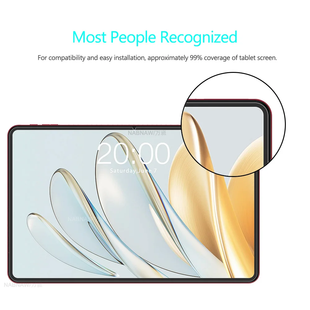 Protector de pantalla HD a prueba de arañazos, vidrio templado para Teclast T60AI 11,97, película protectora para tableta con revestimiento de aceite, 2 piezas - imagen 4