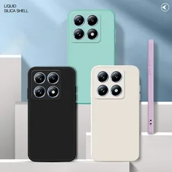 Funda TPU Xiaomi 14T Pro Silicona Líquida Antigolpes Suave