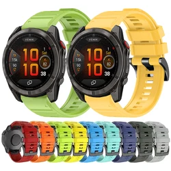 Correa QuickFit Garmin Fenix 8 Pro 22 mm – Silicona Tactix 7 6 5