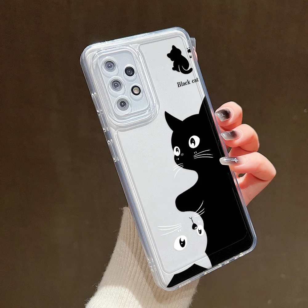 Funda de teléfono para Samsung A54 5G, Galaxy A55 A53 A52 A35 A34 A33 S24 Ultra S23 Plus S22 S21 S20 FE A32 A14 A13 A05, Fundas de TPU - imagen 3