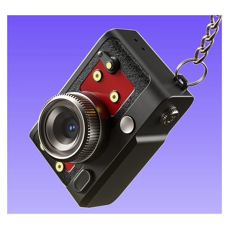 Regalo para estudiantes Mini cámara Digital Retro 1080P HD videocámara de pulgar memoria de vida escolar dispositivo de disparo portátil - imagen 4