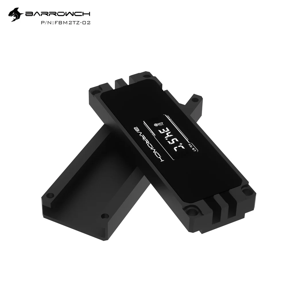 Barrowch-Radiador de estado sólido, disco SSD, disipador de calor, Enfriador de pantalla OLED, 2280, 22110 M.2 - imagen 4