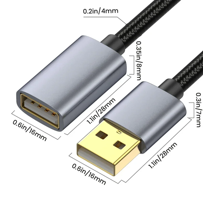 USB2.0 Male-Female