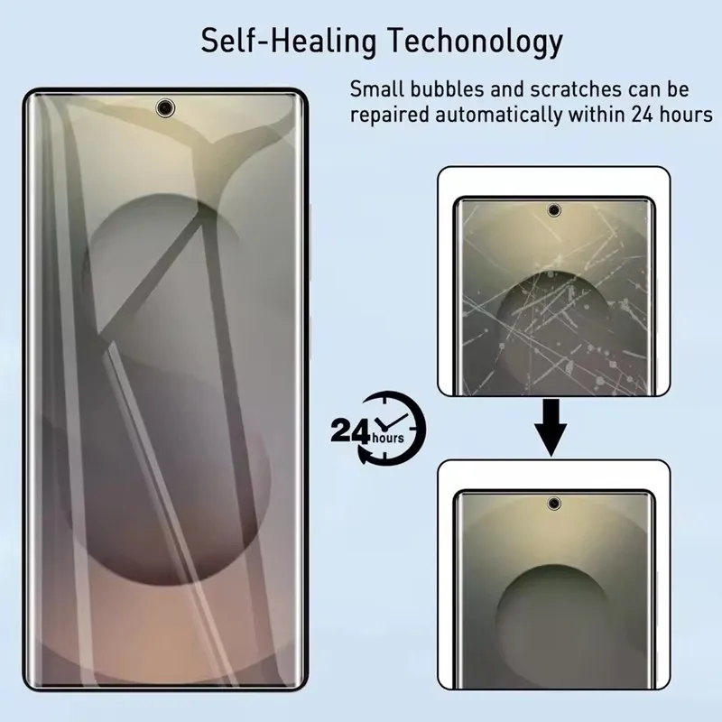 Película de hidrogel de 5 uds para Samsung Galaxy S21 S22 S20 S23 S24 S25 Ultra S10 S9 Plus FE Protector de pantalla para Samsung Note 20 10 Plus - imagen 5
