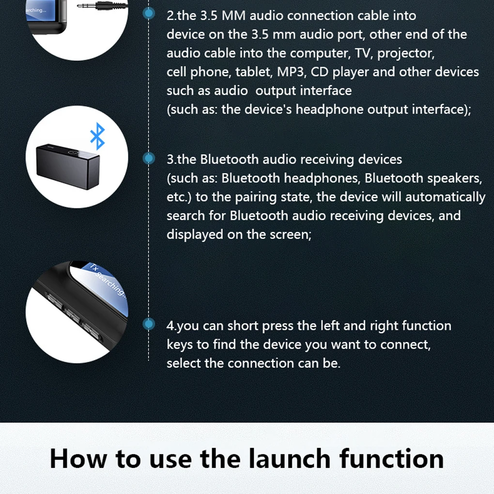 Un diagrama de un dispositivo con un auricular de diente azul y un altavoz de dientes azules