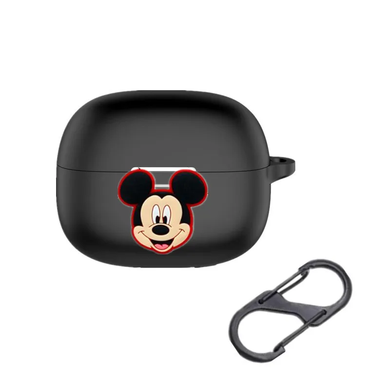 Funda de auriculares de dibujos animados de Disney para Redmi Buds 5 Pro / 6 Pro, caja de carga de auriculares inalámbricos de silicona, funda protectora con gancho - imagen 5