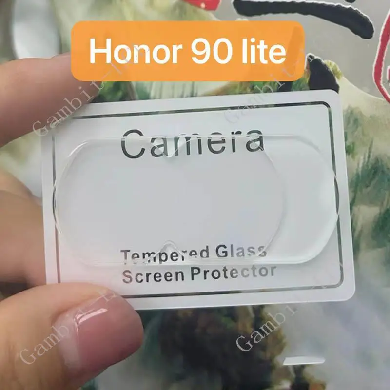 Lente de cámara Integral 3D para Honor 90 Lite, vidrio templado, película protectora de pantalla trasera, Honor 90lite 90 Lite Pro 90Pro - imagen 4