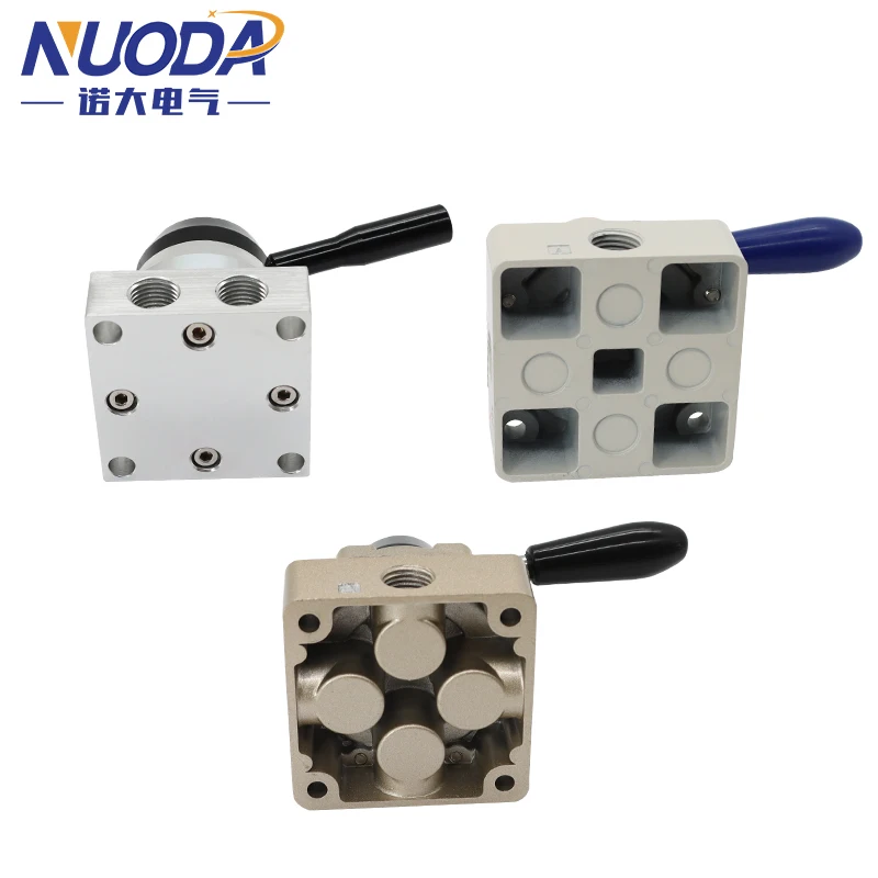 Válvula manual/interruptor manual/válvula direccional manual/válvula de aire de control manual HV-02 HV-03 HV-04 válvula de tres vías y cuatro vías - imagen 5