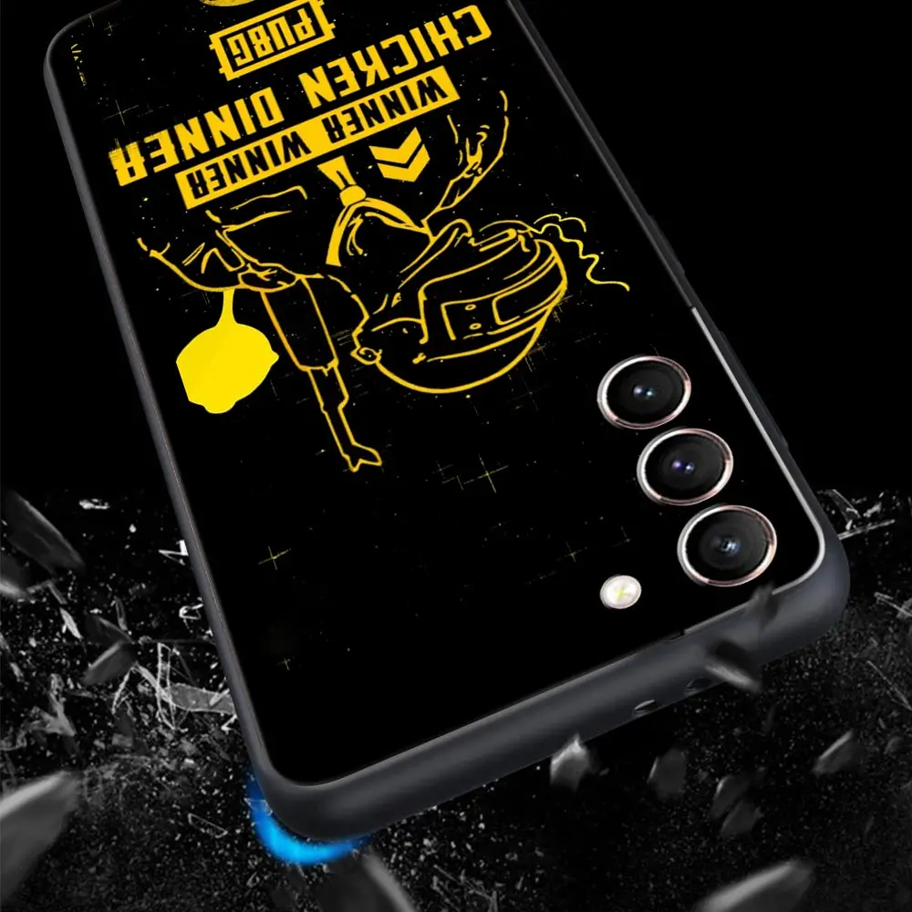 Funda de teléfono con pistola de dibujos animados para Samsung Galaxy S24 S23 S22 Ultra S20 S21 FE 5G S10 S9 Plus S10E S8 S7 Edge, funda de silicona suave - imagen 2