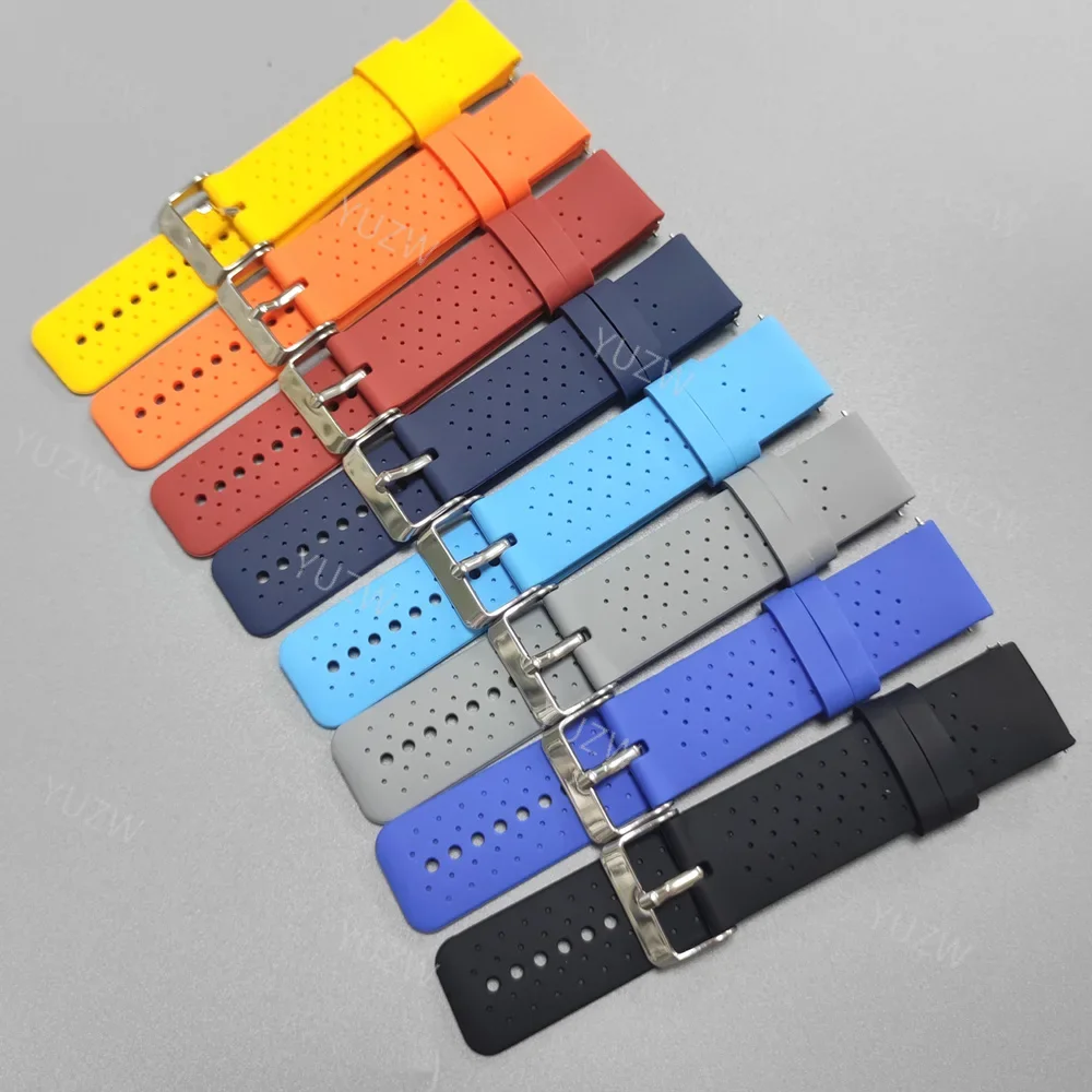 Correa de silicona oficial para POLAR IGNITE 3 2/VANTAGE V3 M3 M2 M/UNITE/GRIT X 2 Pro/Pacer Band para COROS PACE 3 20 22mm - imagen 3