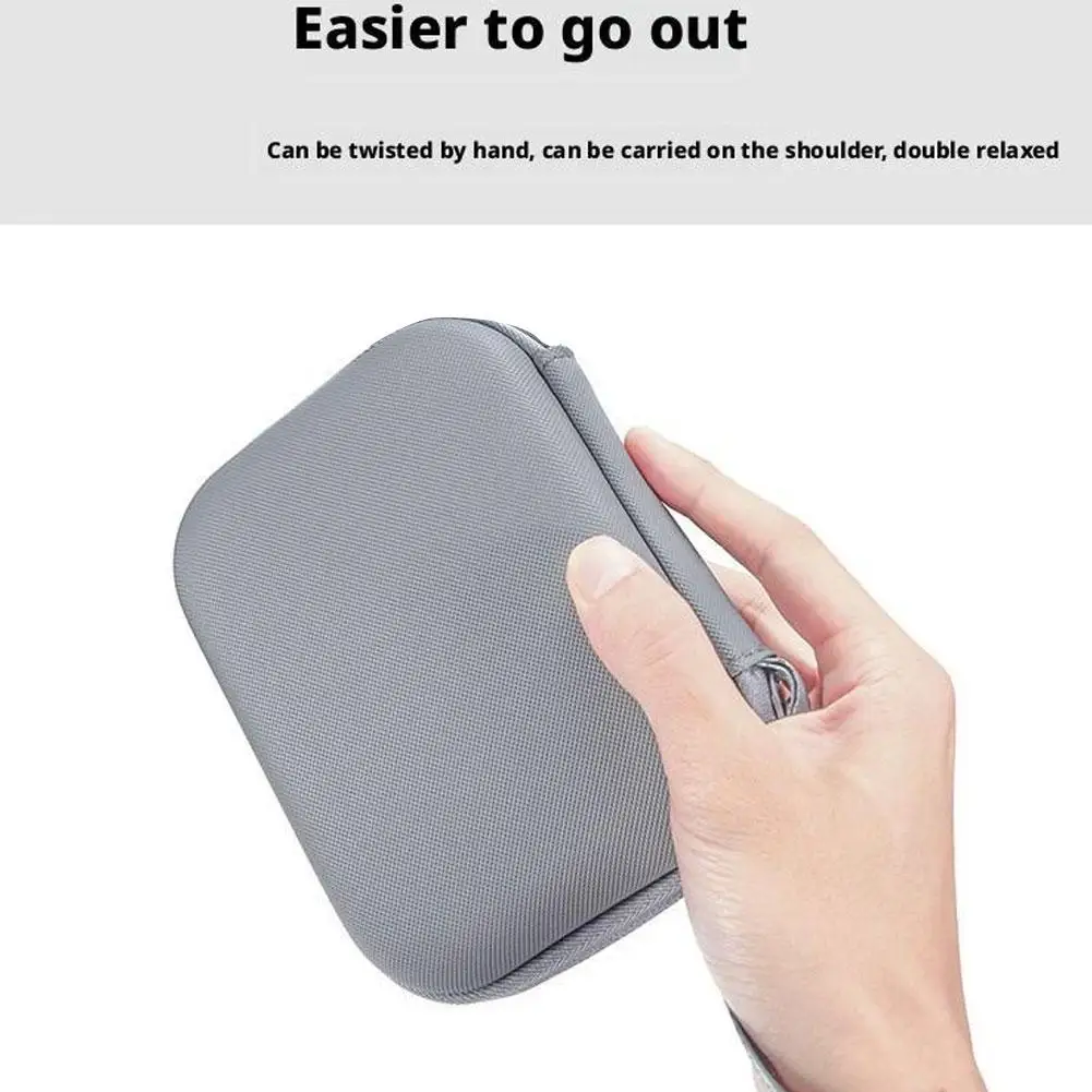 Mini bolsa de almacenamiento portátil estándar para dji OSMO NANO, Estuche de transporte de viaje, caja dura impermeable para accesorio de cámara dji Osmo Nano - imagen 5