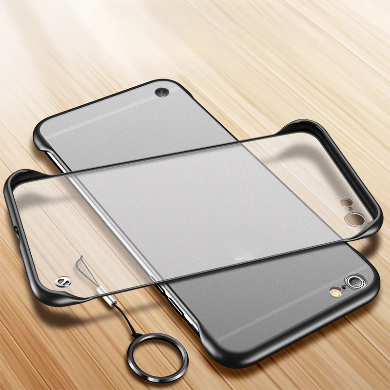 Funda fina de PC dura sin marco para Iphone 16E 16 E 16e mate translúcido a prueba de golpes anillo de parachoques contraportada para Iphone SE 4 5G SE4 - imagen 3