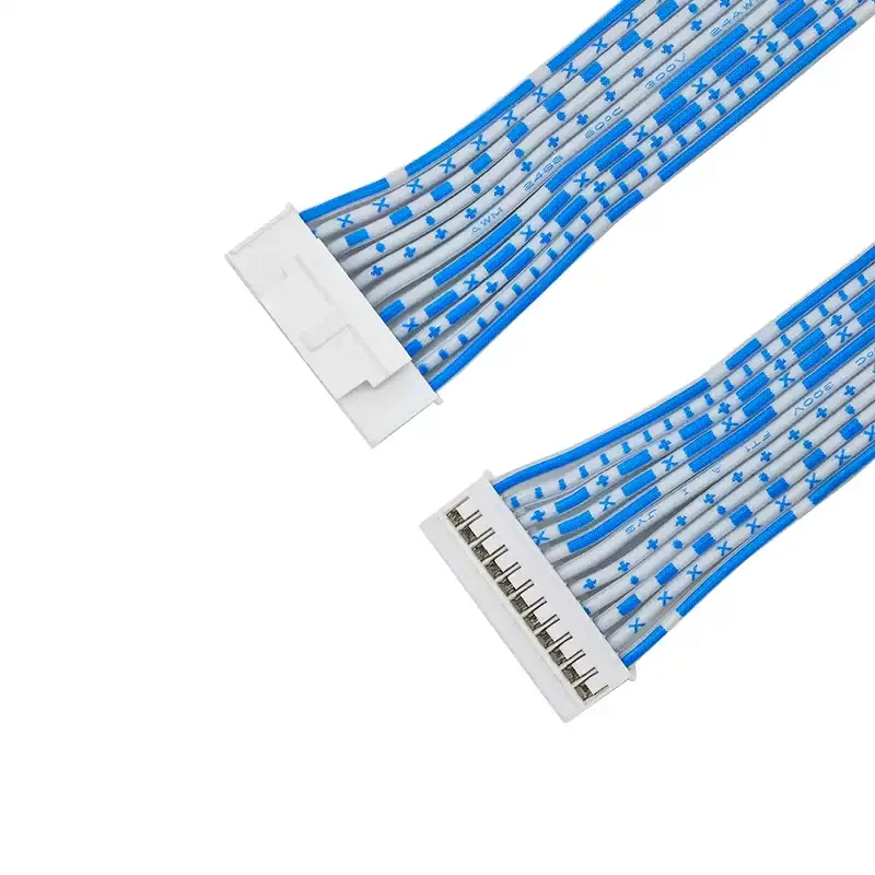 5 uds HY Cable conector de paso de 2,0mm HY2.0 longitud de línea de enchufe 10/20/30CM 2P/3P/4P/5P/6P/7P/8P/9P/10P/11P/12 Pin rojo y blanco - imagen 5