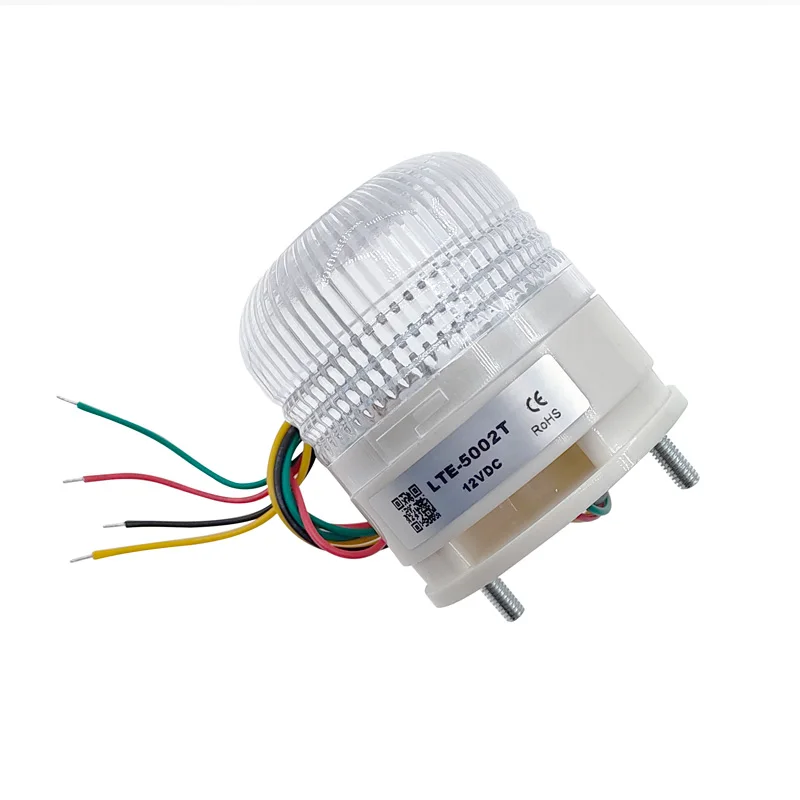 Piloto LED Aviso 3 Colores con Zumbador Multitensión