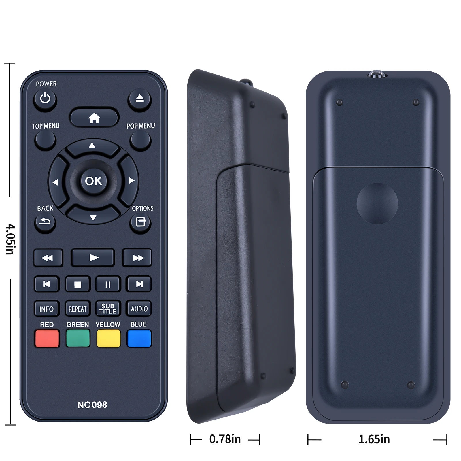 Nuevo Control remoto NC098 NC098UL para reproductor de DVD Philips Blu Ray Disc BDP1502/F7 - imagen 5