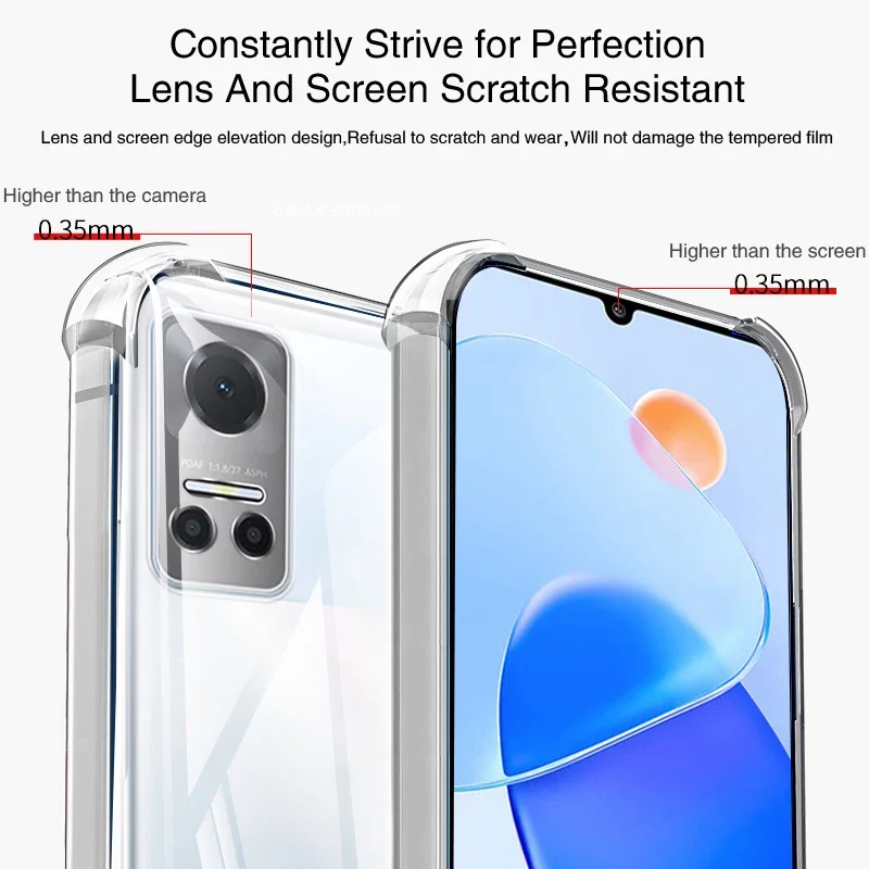 Funda Silicona Transparente Honor Play 6T/6C/6T Pro Ajuste Perfecto - imagen 2