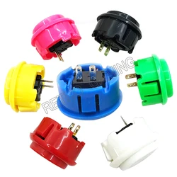 Botón Arcade Multicolor 30 mm para Máquina Recreativa Retro