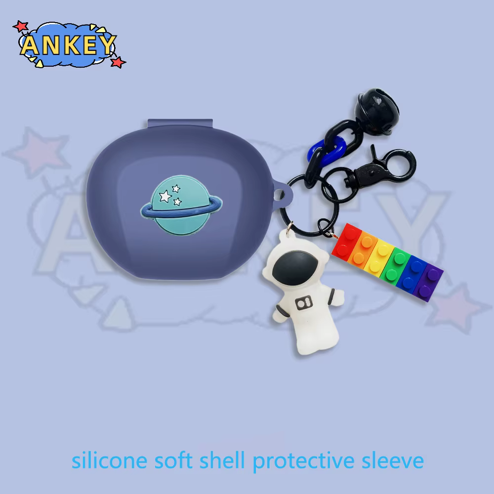 Funda de silicona para auriculares, cubierta protectora con colgante para auriculares, compatible con Edifier NeoBuds Pro 2, S NB2 - imagen 4