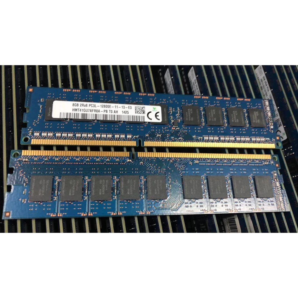 1 Uds 8GB 2RX8 PC3L-12800E-11-13-E3 HMT41GU7BFR8A-PB HMT41GU7AFR8A-PB 1600 RAM - imagen 5