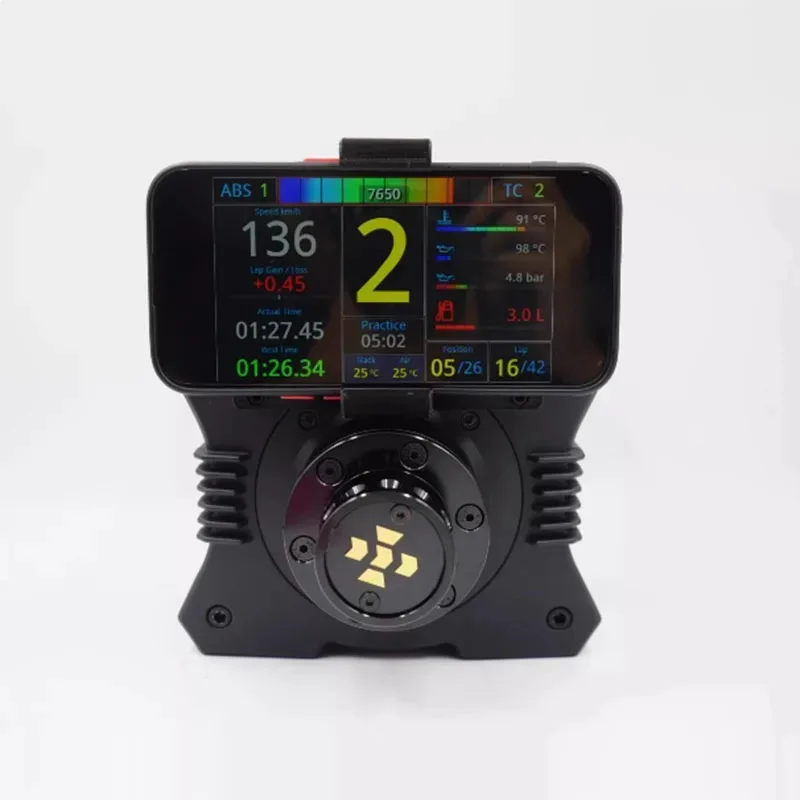 Soporte Universal ajustable para teléfono Compatible con MOZA R5 R3 R9 R12 FANATEC SIMAGIC Base - Fácil instalación - imagen 2