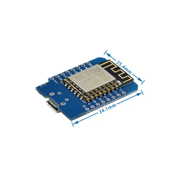 D1 Mini NodeMcu Lua WIFI basado en el módulo de placa de desarrollo inalámbrico ESP8266 interfaz Micro TYPE-C - imagen 5