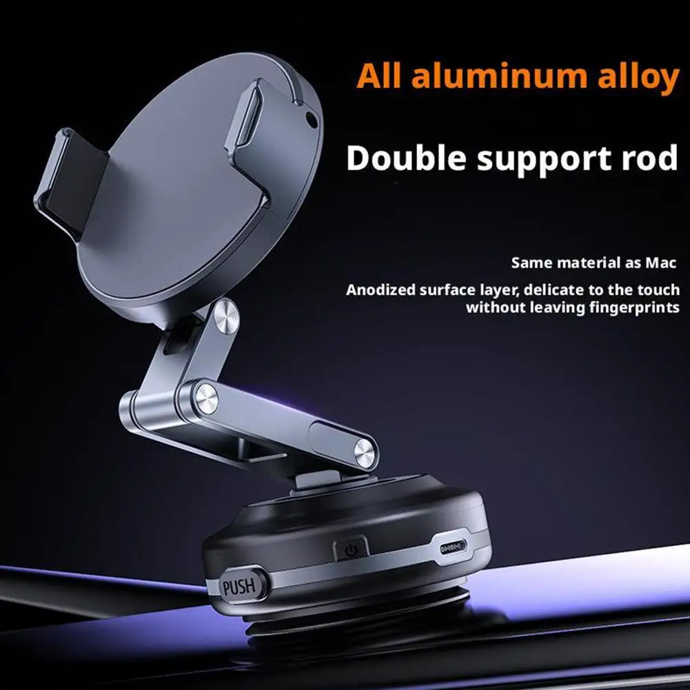 Ventosa eléctrica, soporte magnético para teléfono móvil, adsorción al vacío, navegación para coche, ventosa multifuncional para salpicadero - imagen 3