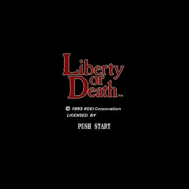Tarjeta de juego gris grande Liberty or Death NTSC de 16 bits para jugadores de EE. UU. de 46 pines