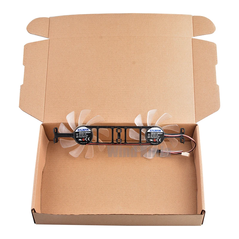 ZE9215BSH VF30GL-D VF3000 85mm ventilador de refrigeración LED verde 0.30A DC12V 3 pines para tarjetas gráficas HD Radeon 5800 Series - imagen 4