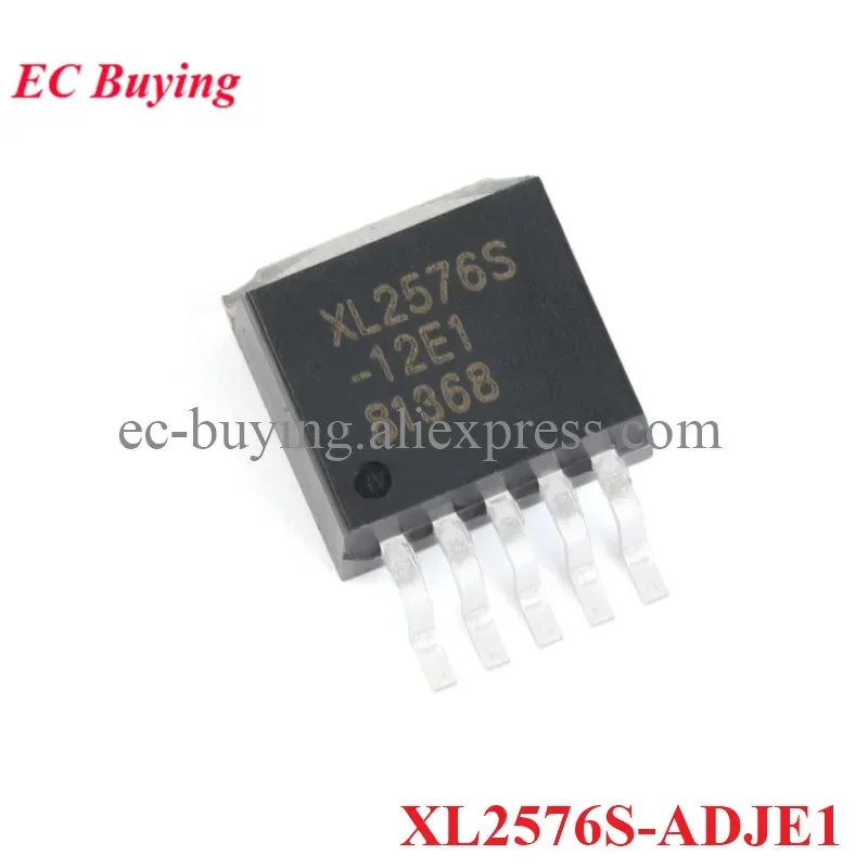 5 unids/lote XL2576S-ADJE1 XL2576S-ADJ XL2576S-5.0E1 XL2576S-5.0 XL2576S-12E1 TO263-5 Buck reductor DC convertidor regulador IC Chip - imagen 4
