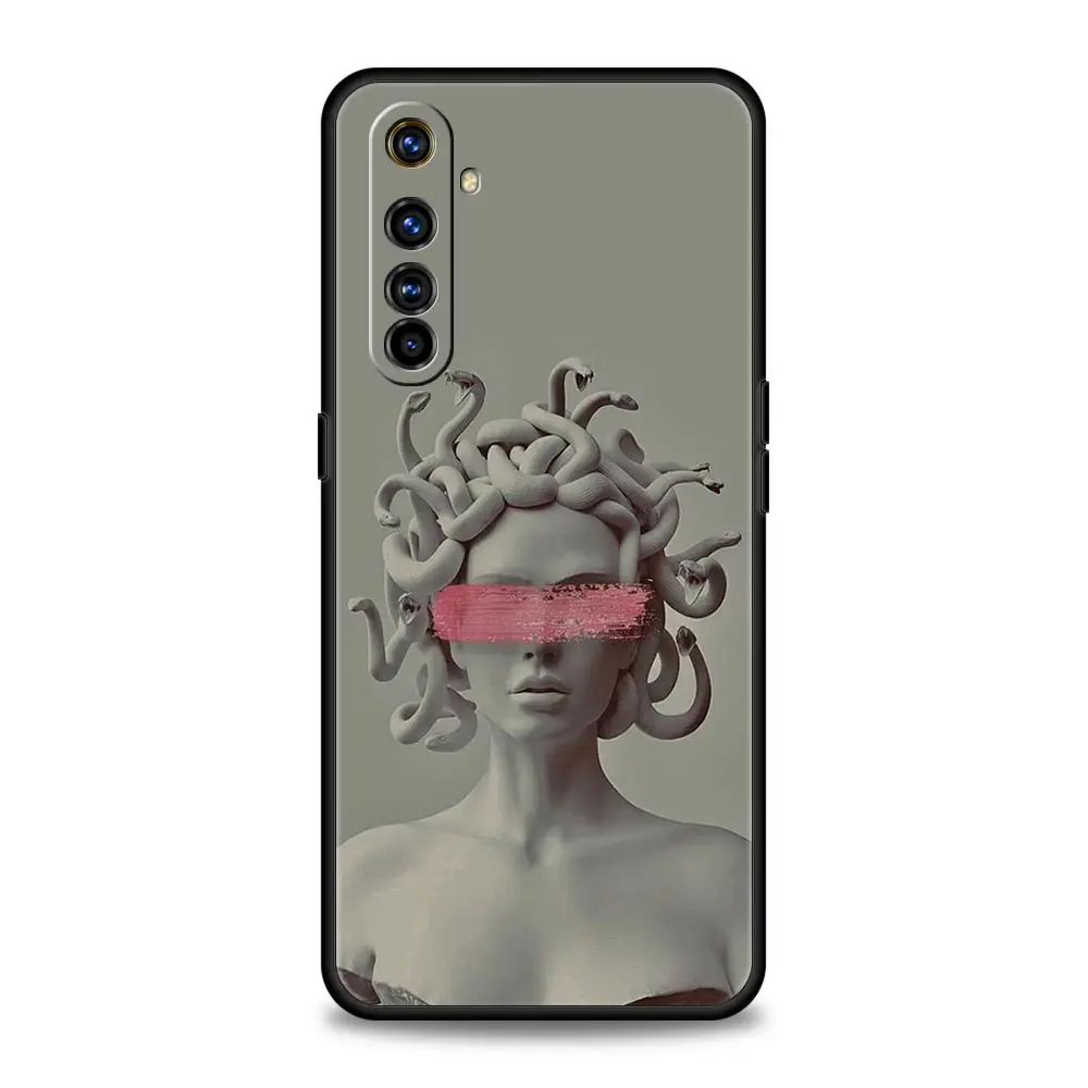 Funda de teléfono con estética artística, carcasa para Realme, 12, 11, 10, 9, 8, 5G, 7, 6, GT5, GT3, GT2 Pro, C21, C11, C25, C35, GT Neo 2, 3, 3T, 5 - imagen 5