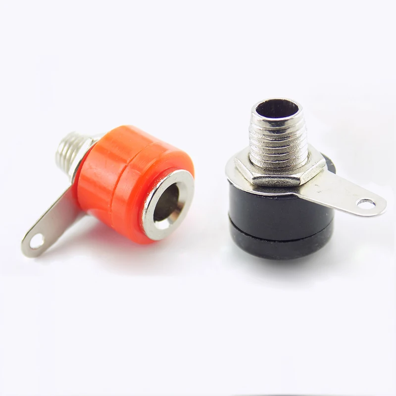 20 piezas conector Banana, Terminal de 4MM, asiento Banana, enchufe Banana niquelado - imagen 3