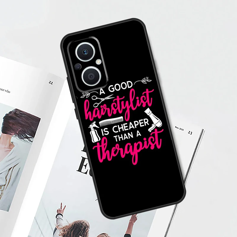 Funda de peluquería para OPPO Find X9 X5 X6 X8 Pro OPPO Reno 14 13 12 11 10 Pro 14F 13F 12F 7 8 Lite - imagen 4