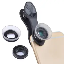 APEXEL 24X Lente Macro – Clip Universal para Móvil
