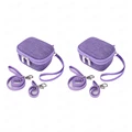 2PCS Purple