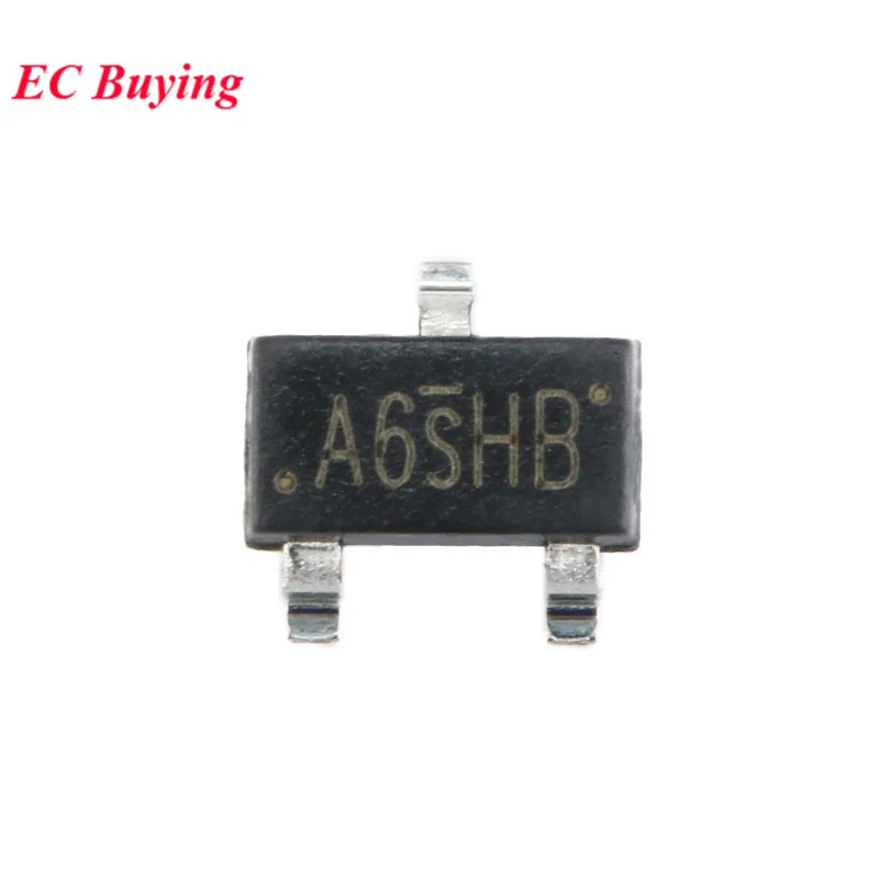 20/10 Uds SI2306 2306 A6SHB SOT-23 SOT23-3 30V/5A SMD Transistor MOS tubo N-canal FET Transistor IC Chip nuevo Original - imagen 3