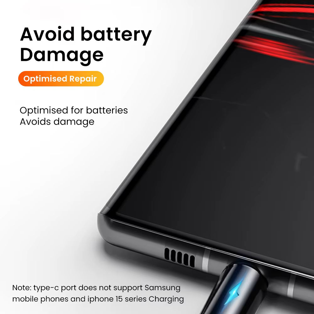 Cable corto de 25CM, Cable de datos tipo C a tipo C de carga rápida de 66W para iPhone 15 16 Pro, Samsung, Huawei 3A, Cable USB tipo C para banco de energía - imagen 4