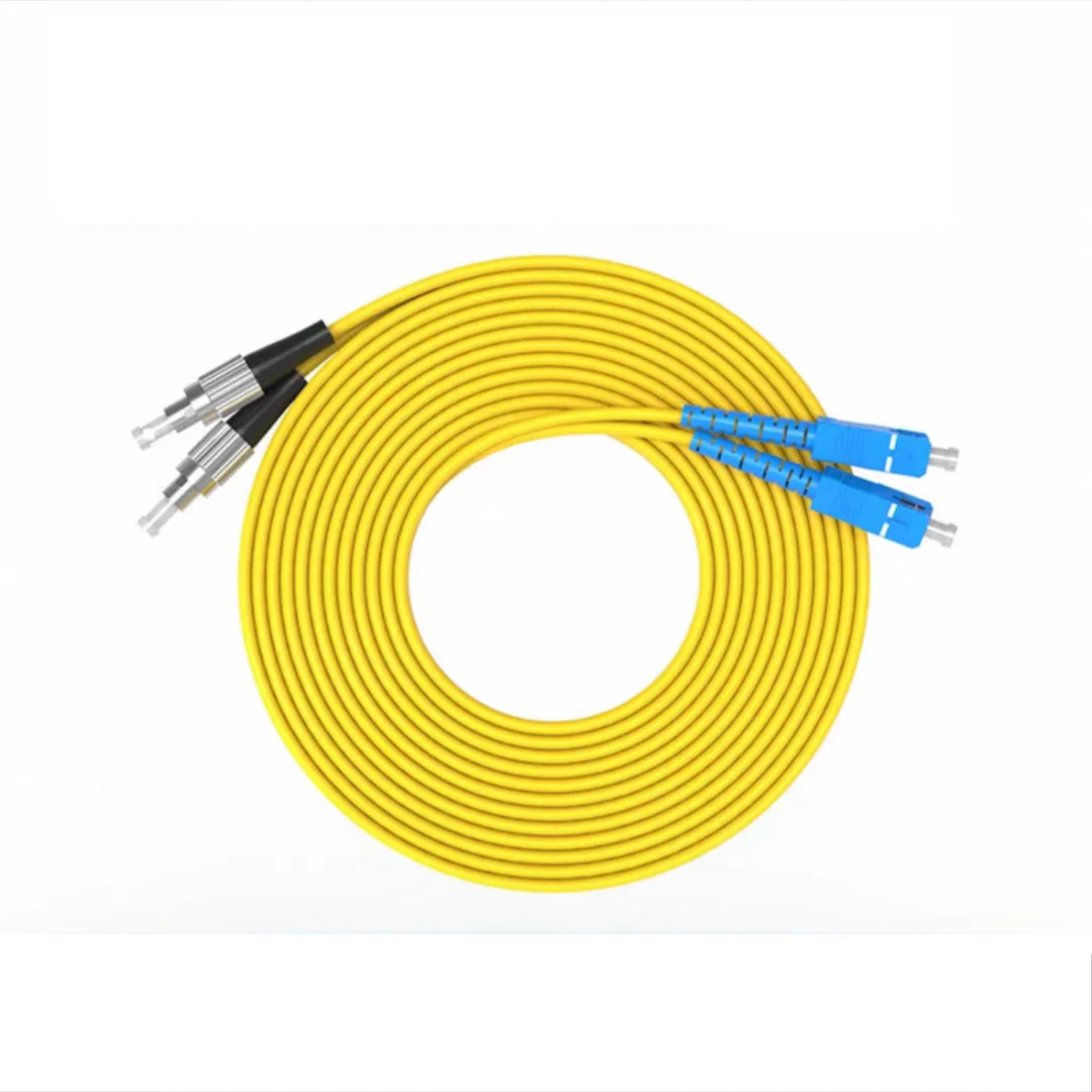 Cable de conexión de fibra SC-FC SM dúplex monomodo 10m 20m 30m 50m 100m FC-SC 3mm 2mm cable puente de fibra óptica envío gratis FTTHELINK - imagen 4