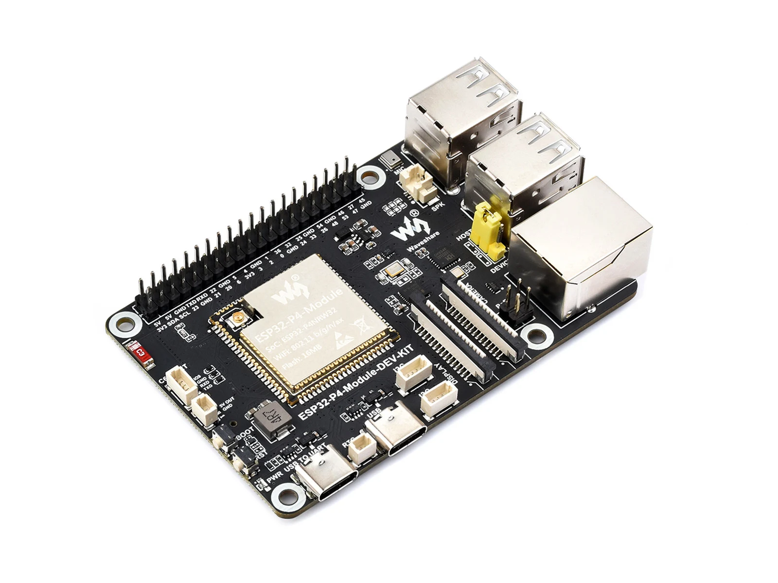 Placa de desarrollo de alto rendimiento del módulo Waveshare ESP32-P4, basada en ESP32-P4 y ESP32-C6, compatible con Wi-Fi 6 Bluetooth 5/BLE