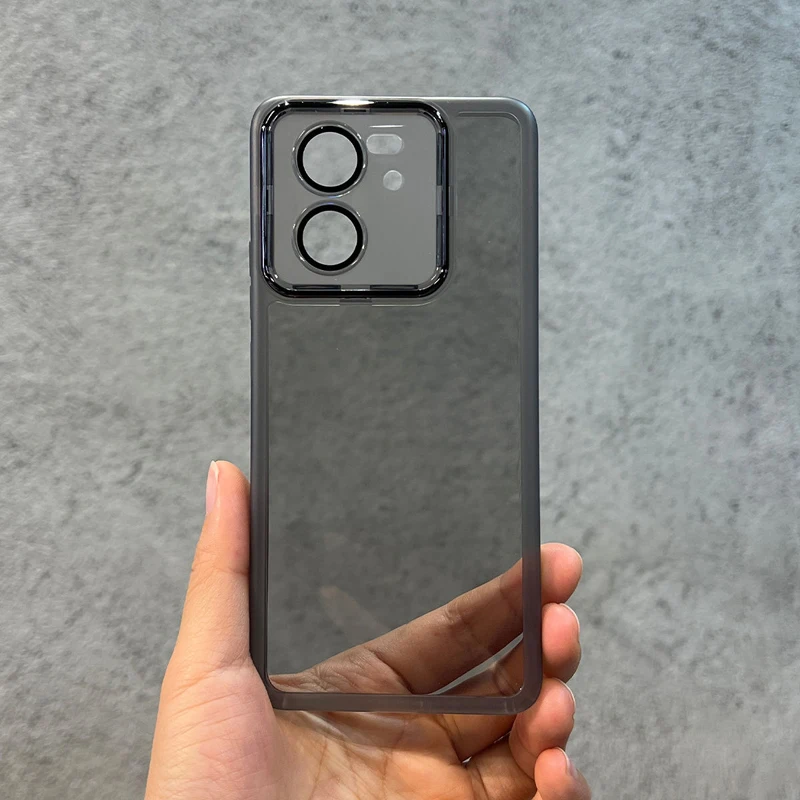 Para Xiaomi 13T funda Xiaomi 13T Pro funda de teléfono Xiaomi Mi 13T fundas Mi 13T Pro Protector de cámara de silicona transparente cubierta de lente