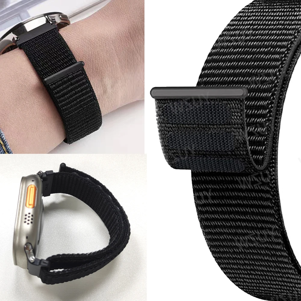 Correa de reloj de 20mm y 22mm para SUUNTO VERTICAL/RACE S/OCEAN, pulsera con bucle de nailon para SUUNTO 9 PEAK PRO/5 PEAK, pulsera deportiva de repuesto - imagen 4