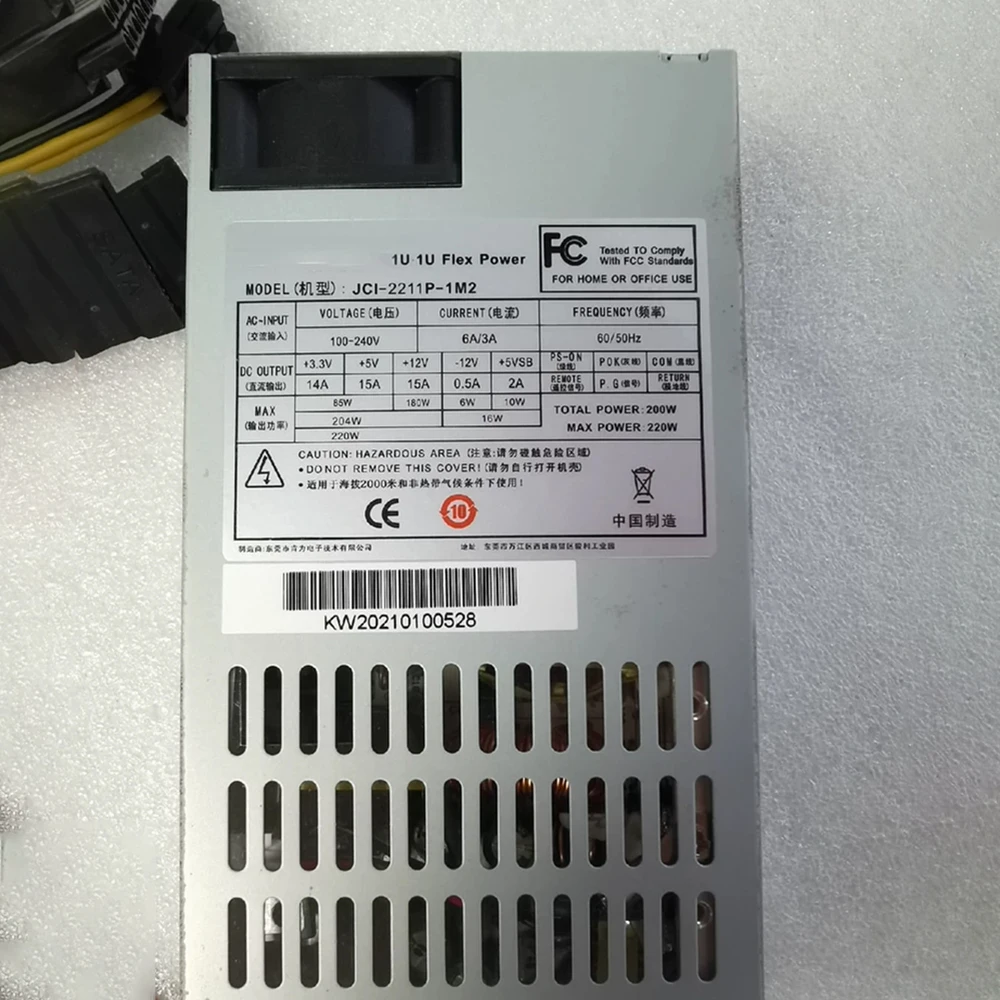 Fuente de alimentación 1U FLEX 220W JCI-2211P-1M2 - imagen 2