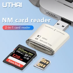Lector Tarjetas USB Dual SD TF – Metal Compatible Windows Mac Linux