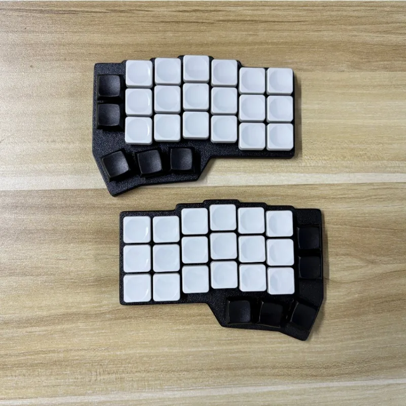 Corne Choc V4 teclado inalámbrico dividido de perfil bajo personalizado 2,4G Vial de intercambio en caliente juego ergonómico teclado mecánico de oficina Kaih V2 - imagen 4